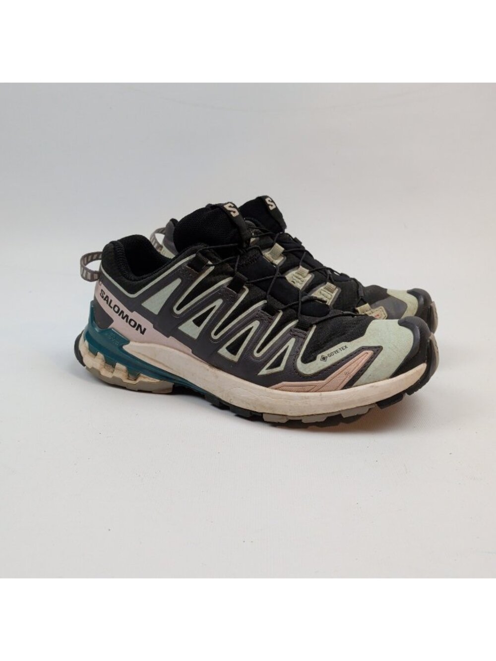 Salomon XA Pro 3D V9 Sz 6 US Womens Gore-Tex GTX Trail Running Shoes Hiking Gorp